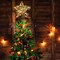 Upgraded Star Christmas Tree Topper for Christmas Decorations(Warm White)